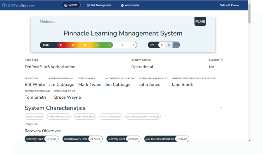 fedramp compliance visibility