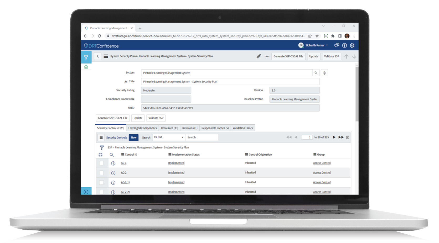 simplifying the oscal conversion process for your SSP using the DRTConfidence GRC tool